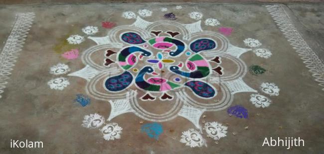 Rangoli: Aadi Krithigai - Inspirational kolam