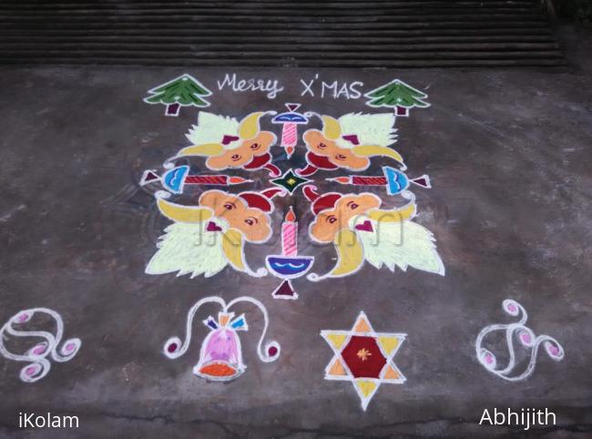 Rangoli: Santa Claus