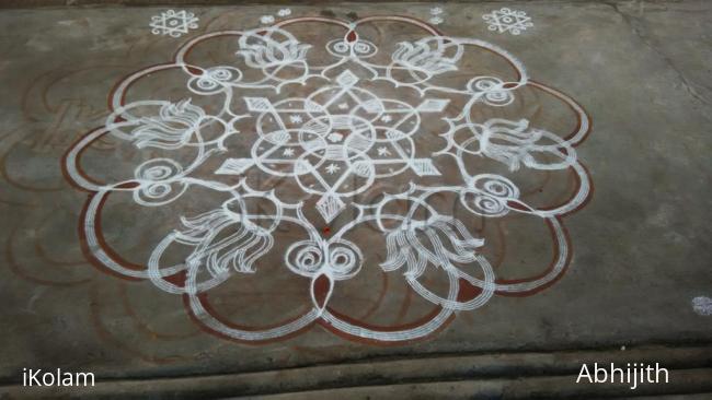 Rangoli: Vasant Navaratri Day3