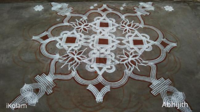 Rangoli: Vasant Navaratri Day4