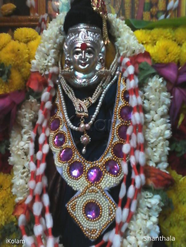 Rangoli: lakshmi decor