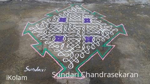 Rangoli: navratri