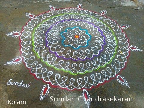 Rangoli: navratri