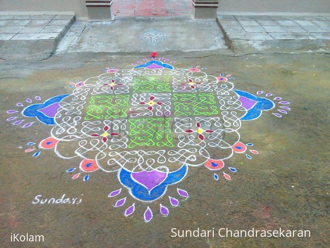 Rangoli: margazhi day 3