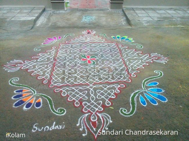 Rangoli: margazhi day 6