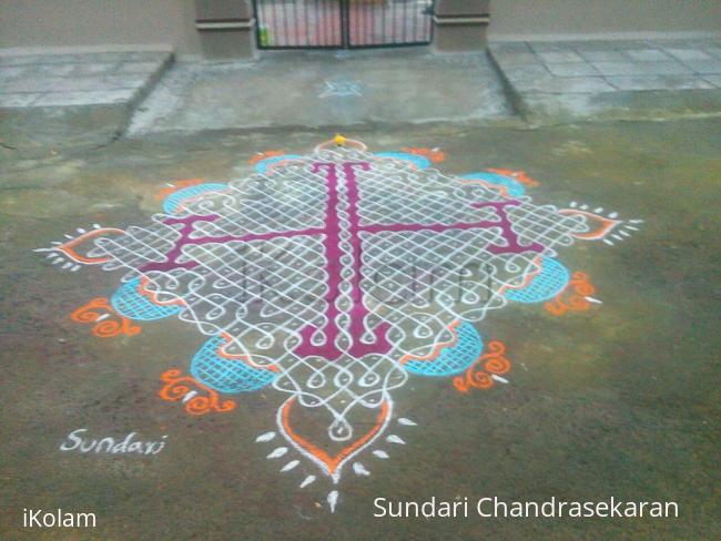 Rangoli: margazhi day 11