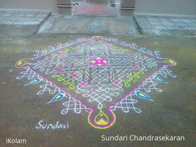 Rangoli: margazhi day 13