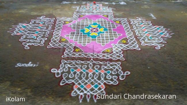 Rangoli: margazhi day 24