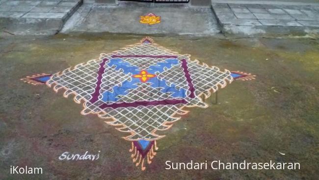 Rangoli: pongal celebration day 2