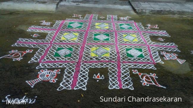 Rangoli: Margazhi day 1