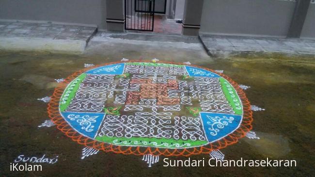 Rangoli: Margazhi day 2