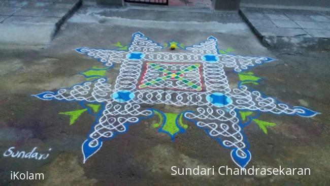 Rangoli: Margazhi day 5