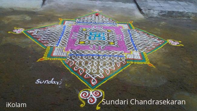 Rangoli: margazhi day 13