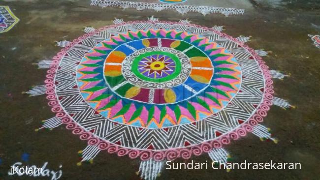 Rangoli: Happy Pongal friends