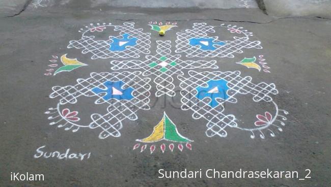 Rangoli: margazhi day 5