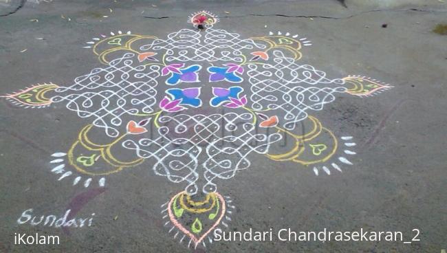 Rangoli: margazhi 16