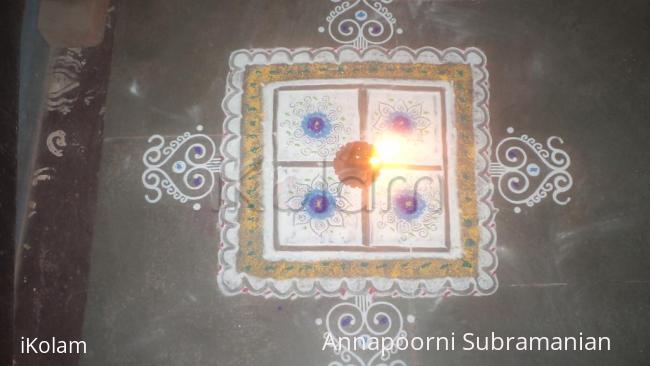 Rangoli: free hand rangoli