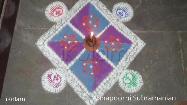 Rangoli: free hand rangoli