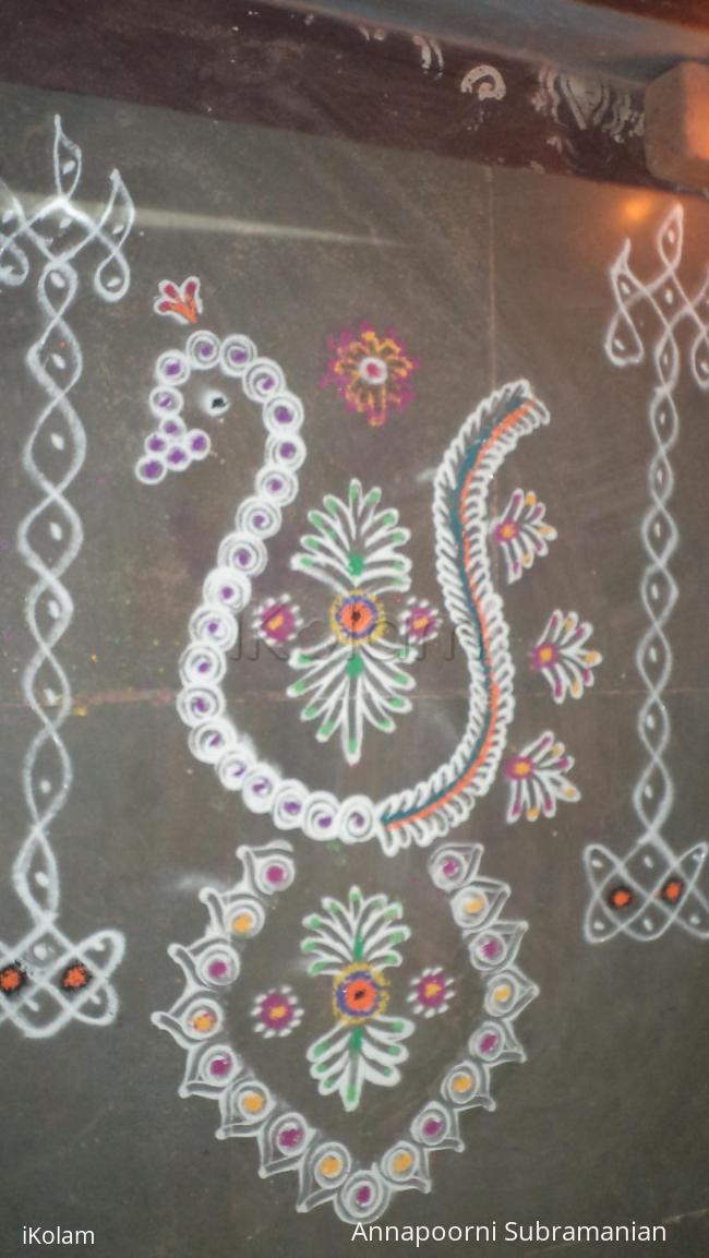 Rangoli: free hand rangoli