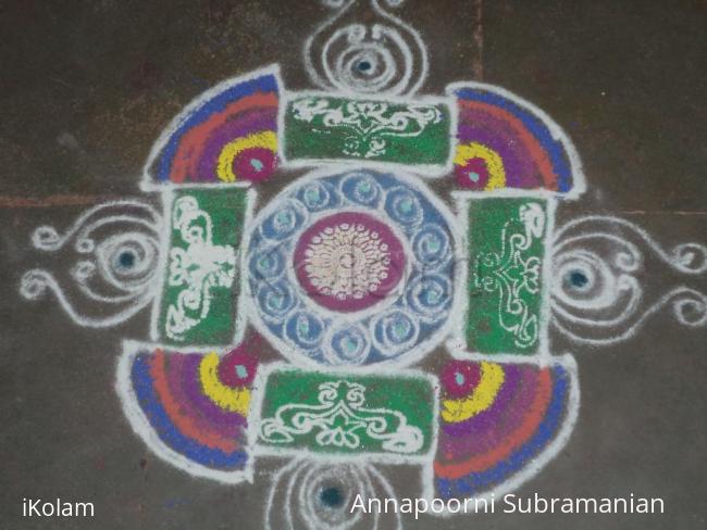 Rangoli: margazhi rangoli