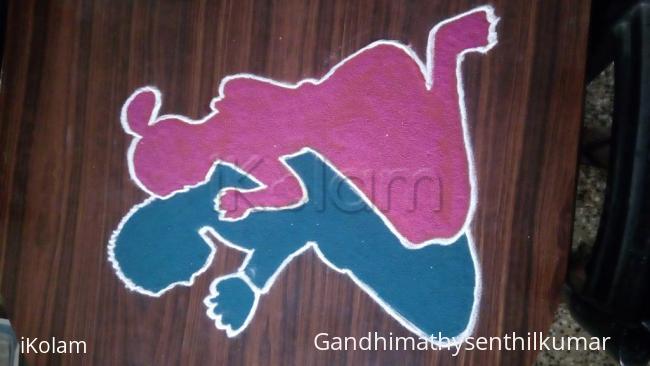 Rangoli: Prayers for peace 