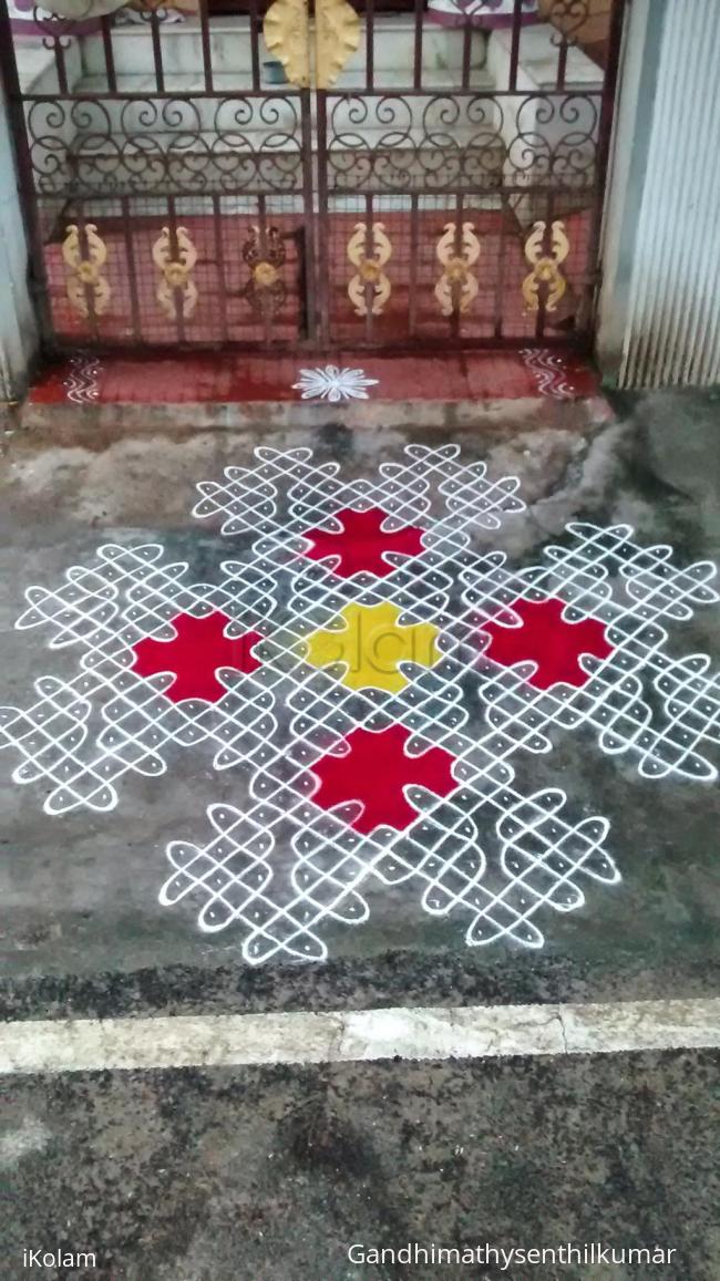 Rangoli: Margazhi special  Day 16