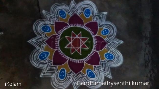 Rangoli: Thai velli special with smilies :)