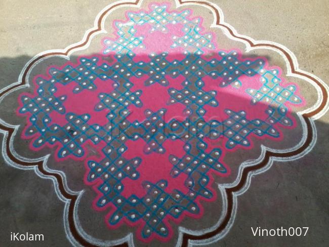 Rangoli: margazhi day design