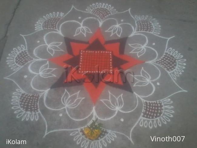 Rangoli: Margazhi design