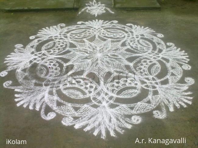 Rangoli: A.R.Kanagavalli margazhi rangoli