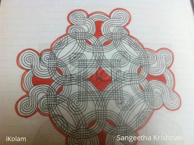 Rangoli: Paper rangoli