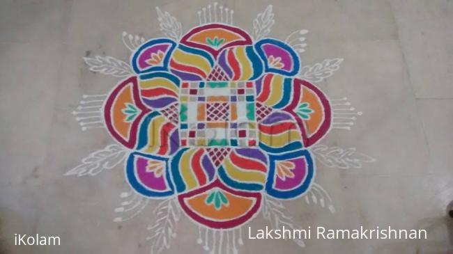 Rangoli: Pongal kolam 2015