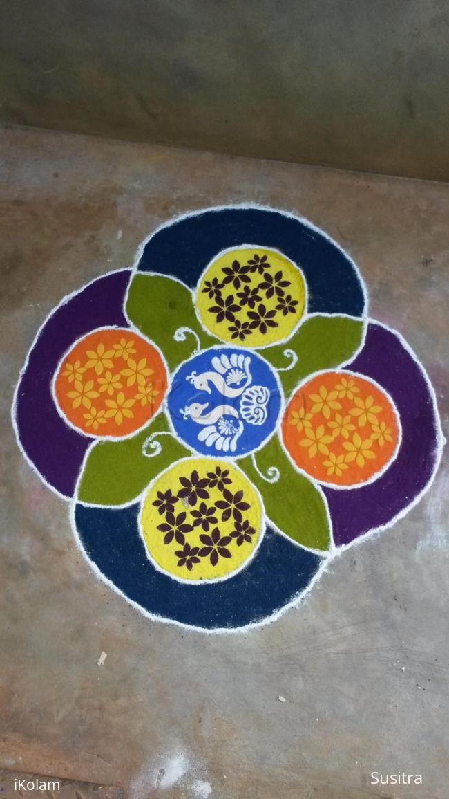 Rangoli: Margali special kolam