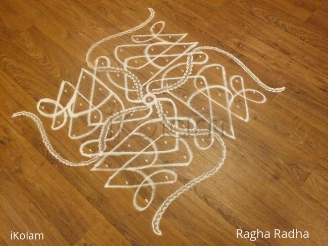 Rangoli: 7X7EASY CHIKKU RANGOLI-42