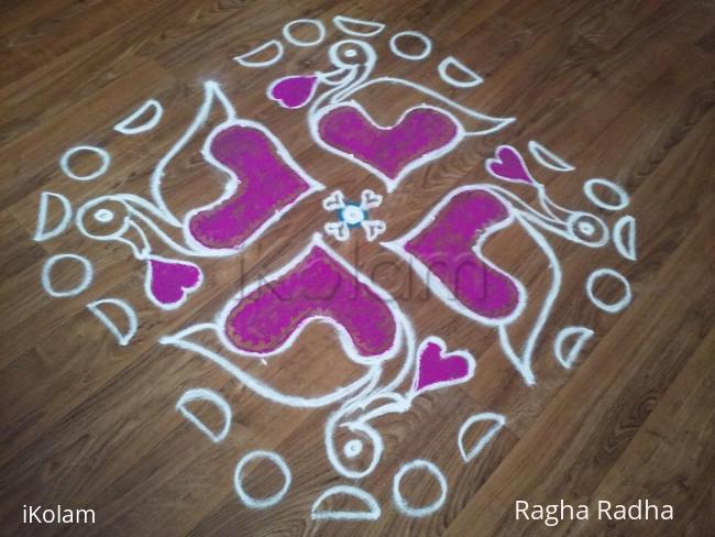 Rangoli: Valentine Days Special Rangoli