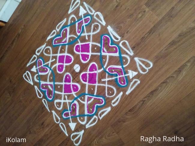 Rangoli: Valentine Days Special Rangoli