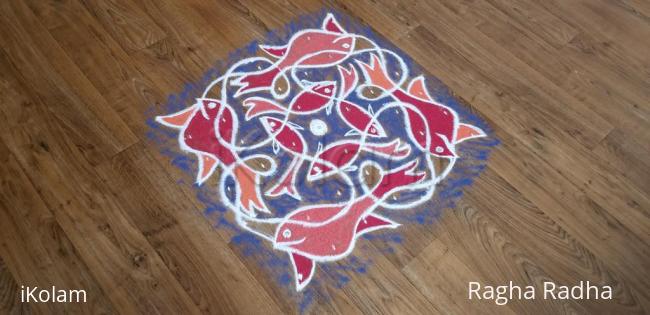 Rangoli: 2018 NAVRATHRI DAY-7