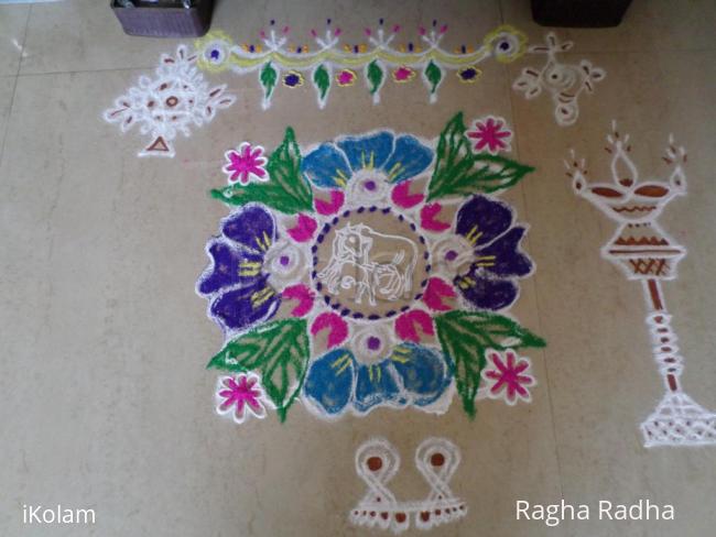 Rangoli: Pooja Room Rangoli Series-1