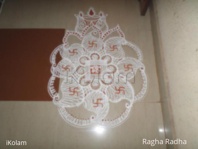 Rangoli: Friday Padi Kolam