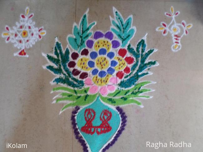 Rangoli: freehand rangoli