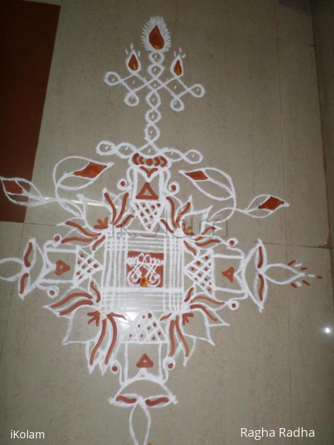 Rangoli: Friday Padi Kolam