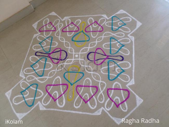 Rangoli: THE NEWLY DESIGNED LOCK&KEY---IN CHIKKU