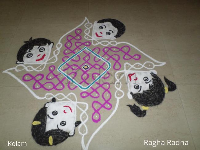 Rangoli: CHIKKU FRIENDS