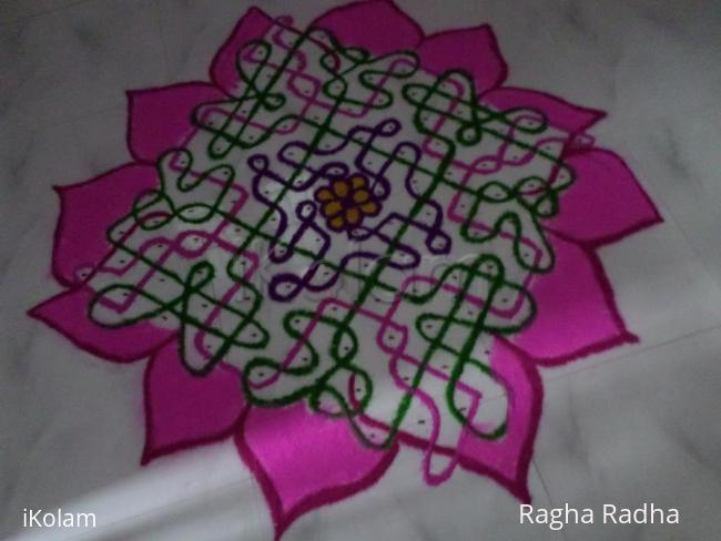 Rangoli: DASHAHARA DAY-8 PINK SPECIAL