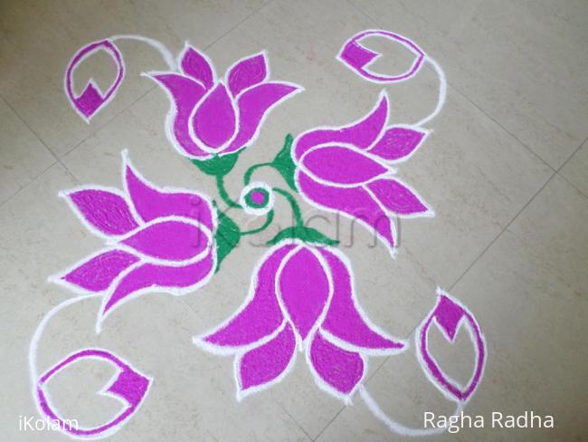 Rangoli: BEGINNERS RANGOLI-9-1