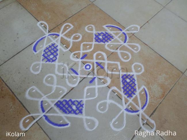 Rangoli: SINGLE STROKE  CHIKKU