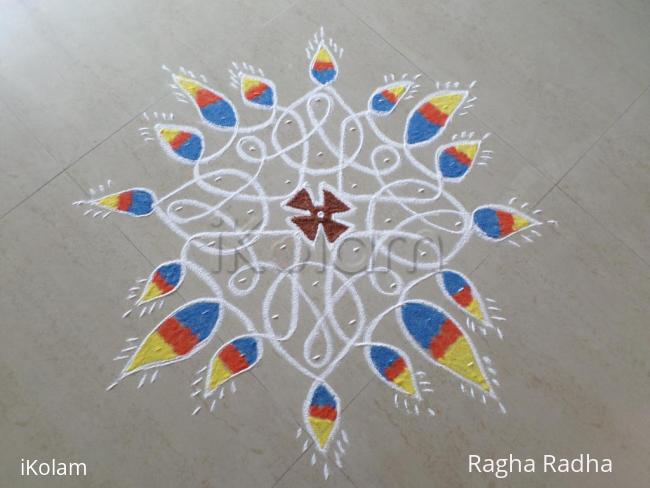 Rangoli: Deepavali Prior Day