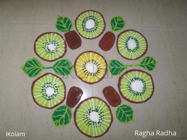 Rangoli: FRUIT SALAD N RANGOLI