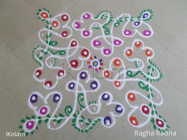 Rangoli: FUNNY & FLOWERY CHIKKU