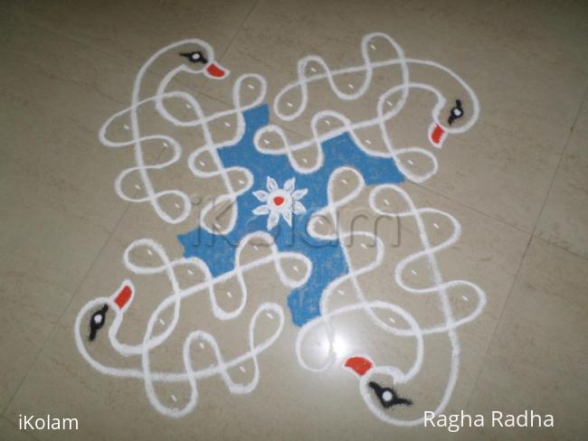 Rangoli: CHIKKU SWAN